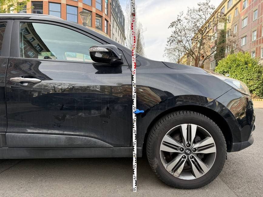 Hyundai ix35, Schadensbild aus dem Gutachten