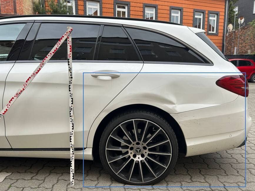 Mercedes-Benz C-Klasse T-Modell C 200 d (S205), Schadensbild aus dem Gutachten