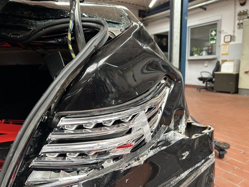 Mercedes-Benz E 250 Coupé (C207), Schadensbild aus dem Gutachten